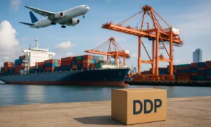DDP transport vracht haven lucht en zee