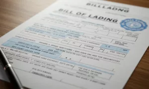 Bill of Lading juridisch document zeevracht 